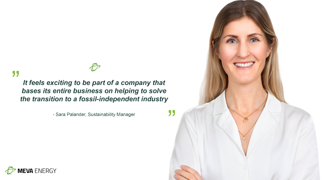 Featured image for “<strong>Sara Palander as new Sustainability Manager at Meva Energy</strong>”
